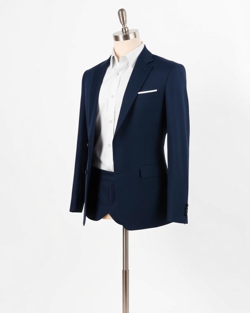 Fato Slim Azul Marinho